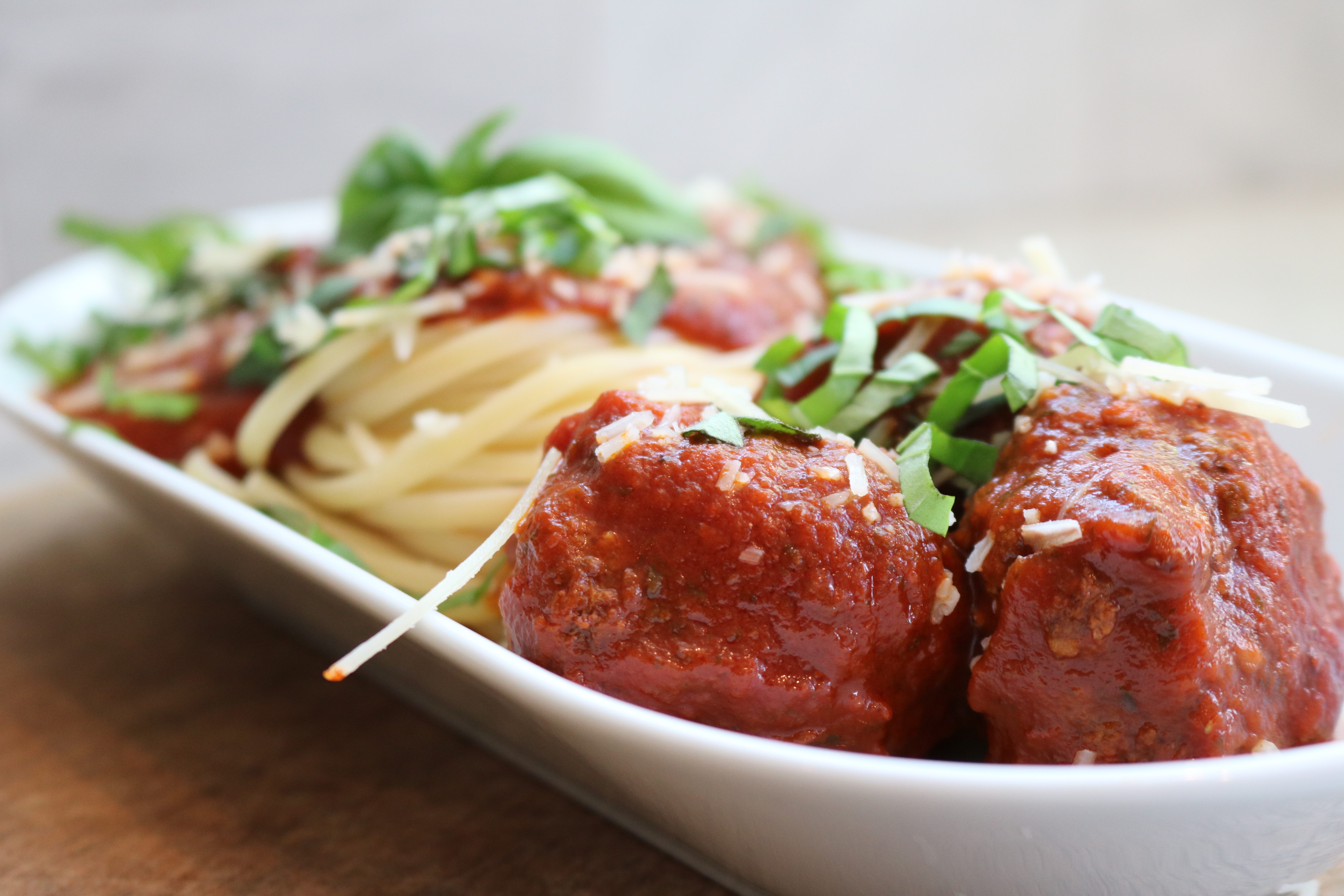 Spaghetti and Meatballs