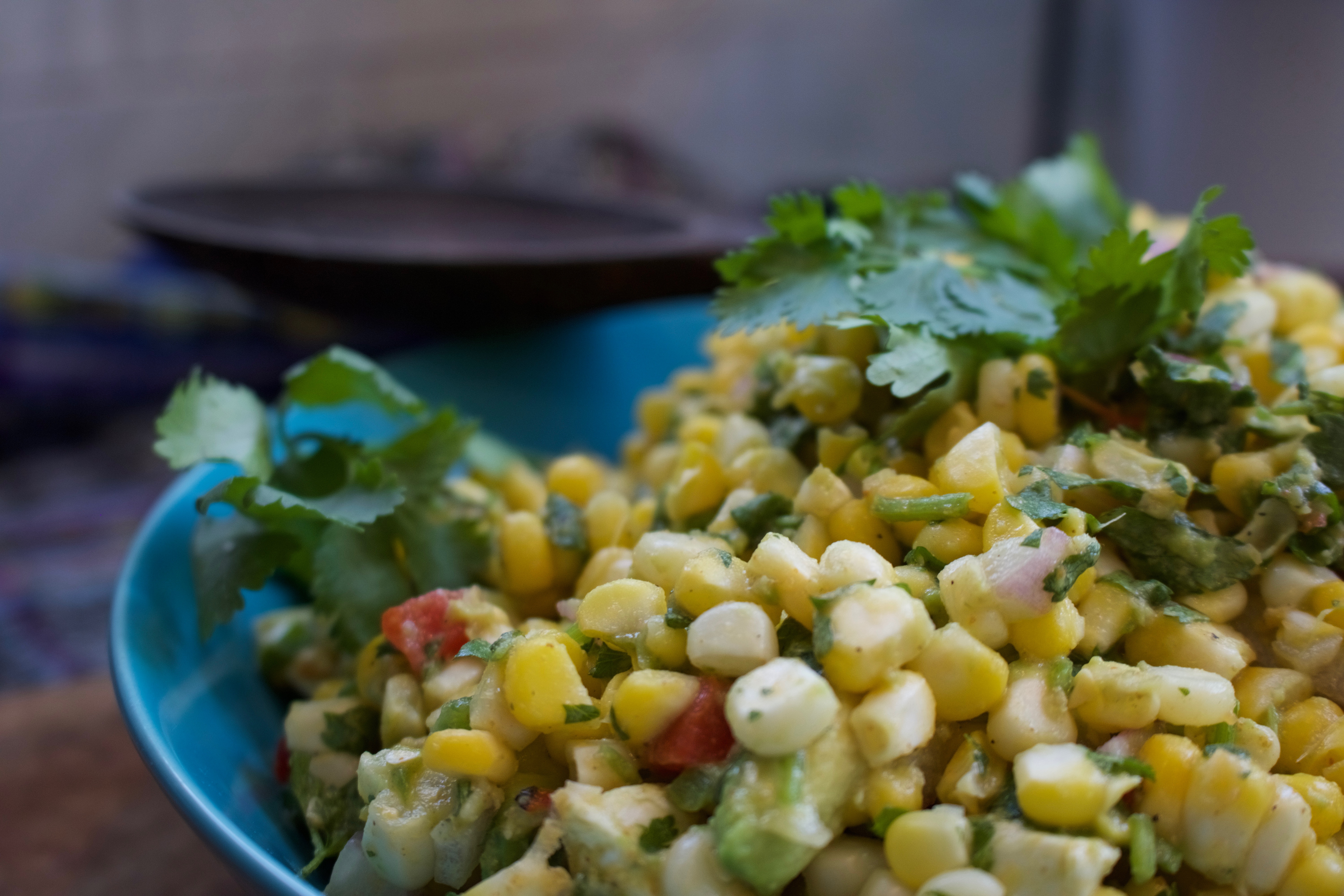 Corn Salad with Roasted Red Peppers