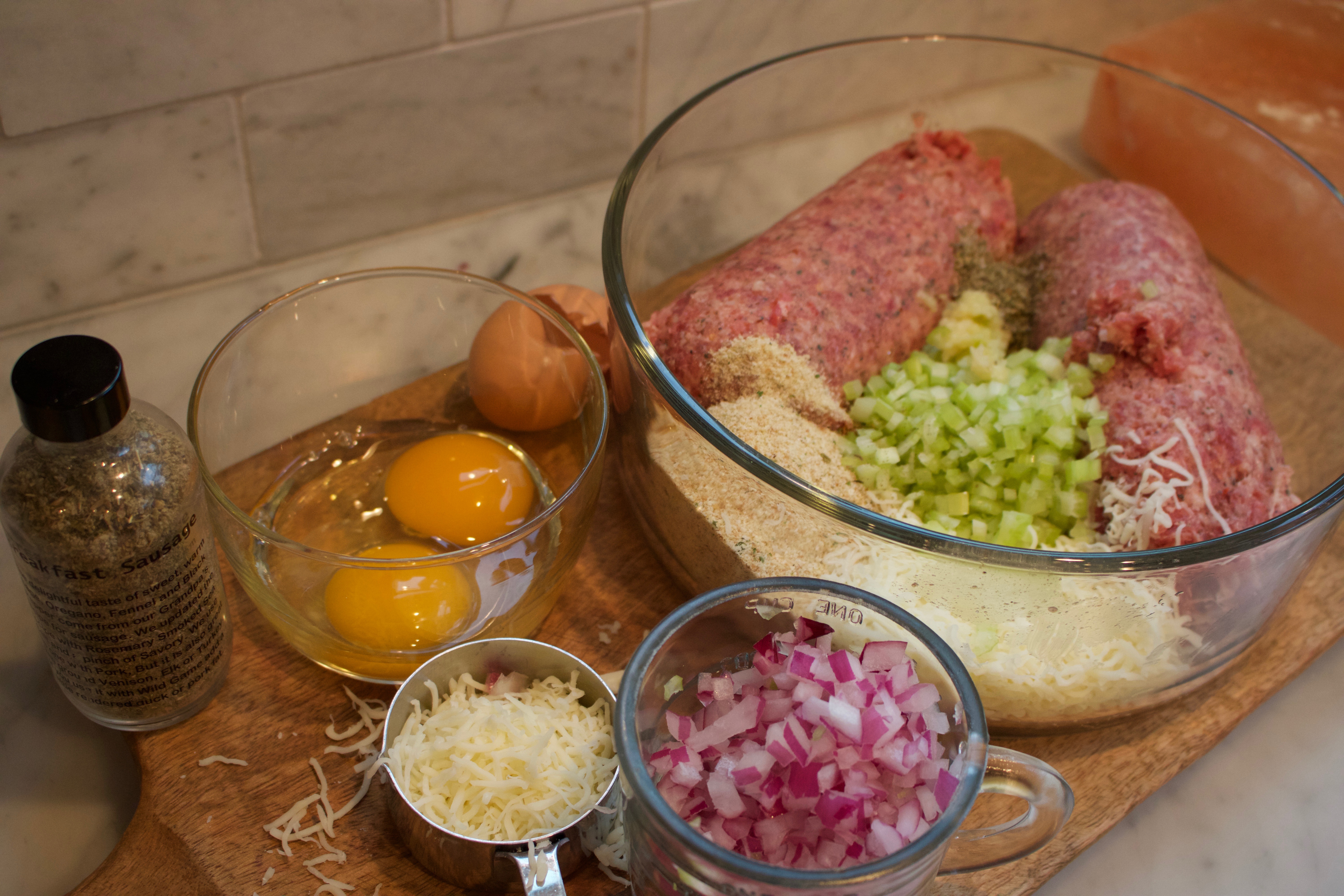 Sausage balls ingredients