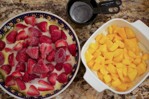 Fresh or Frozen Fruit Cobbler Dessert Simple Fast