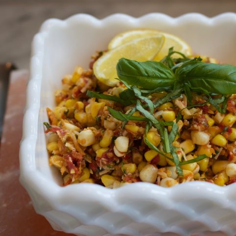 Corn Salad with Sun-dried Tomatoes