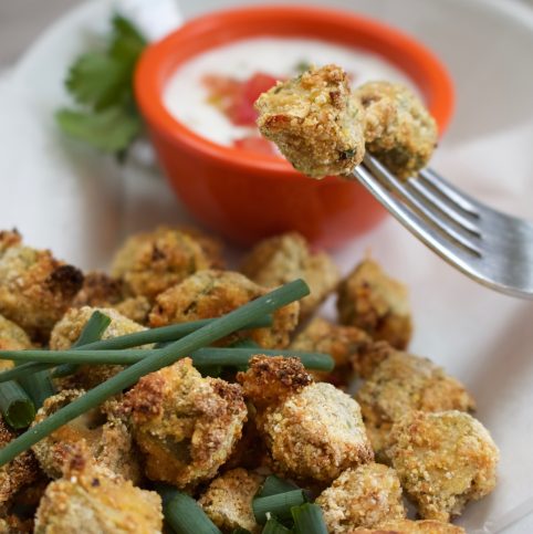 Oven Fried Okra