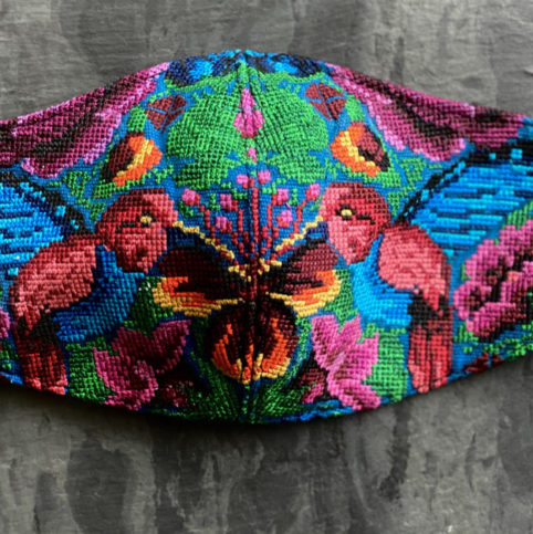 Colorful Guatemalan handmade mask